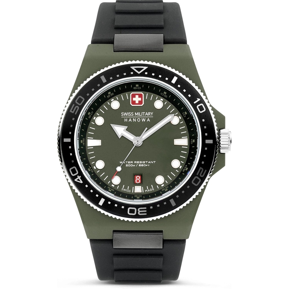 SWISS MILITARY HANOWA Montre pour hommes Acier inoxydable Montre