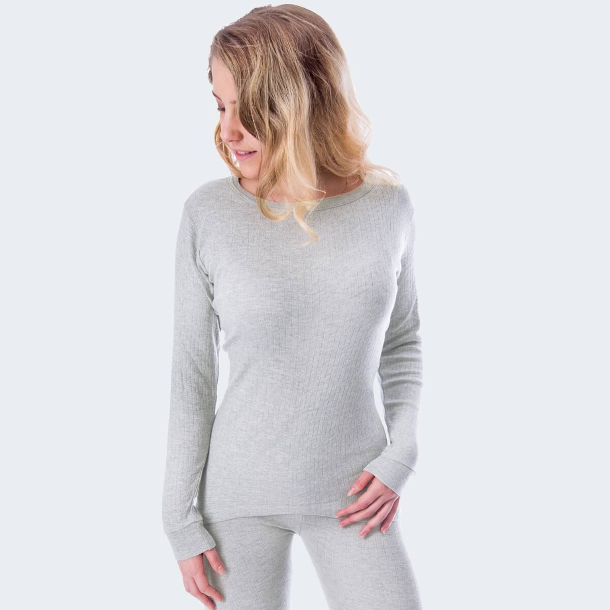 Black Snake Grey Damen Thermoshirt