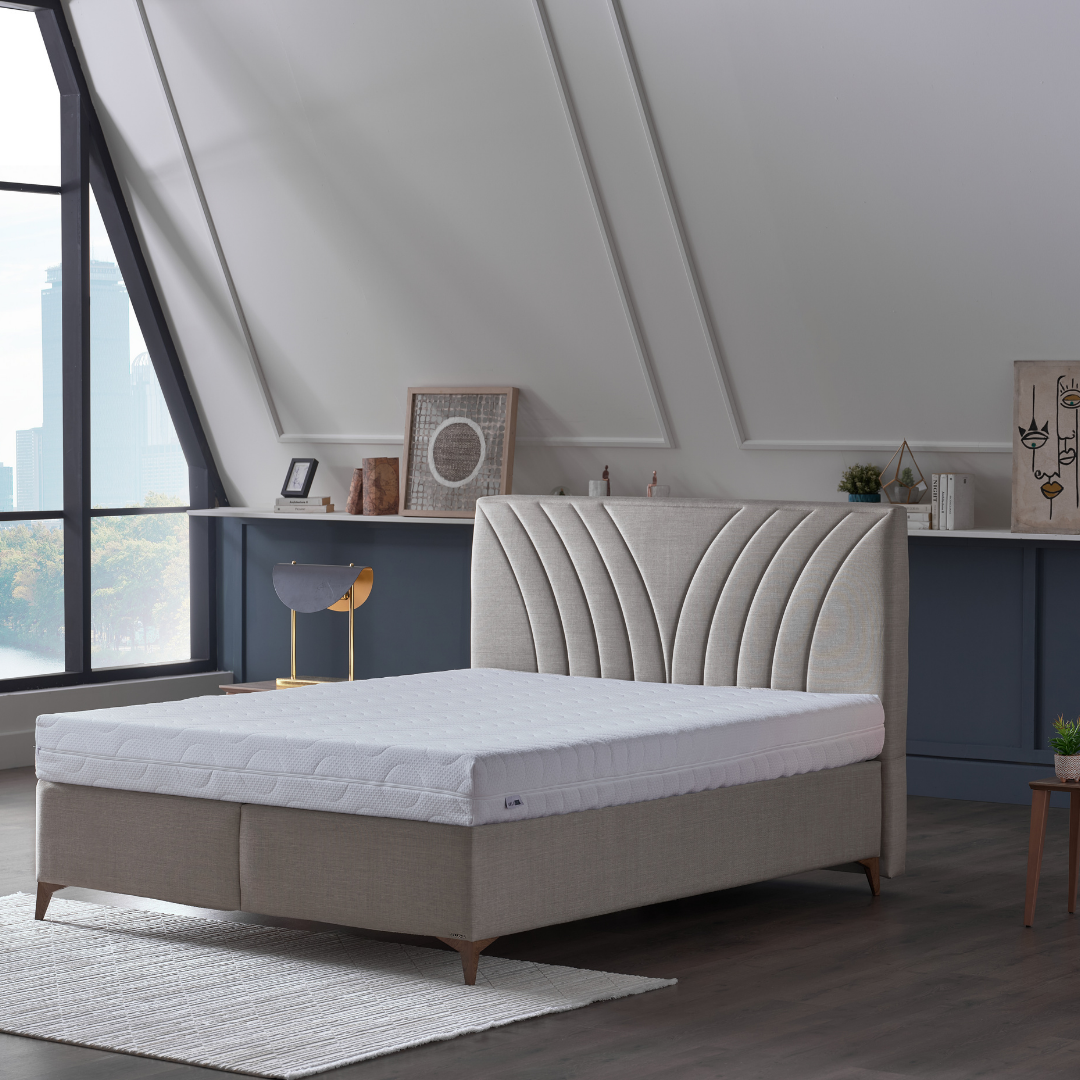 Arga Home ARGAFLEKS  Komfortschaummatratze, 17 cm Höhe, 7 Zonen-Wendematratze, 100X200 cm