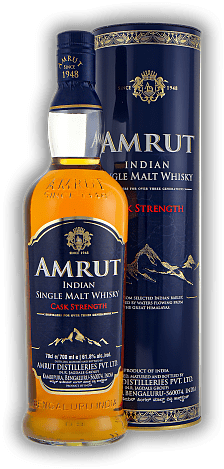 Amrut Single Malt Cask Strength 61,8% Amrut Single Malt Cask Strength 61,8%  0,7	 Liter - Vol 61,8%