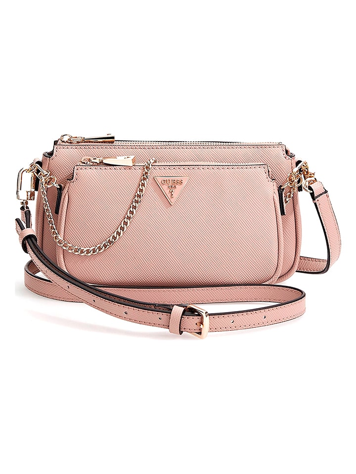 Guess Umhängetasche in Rosa - (B)24 cm x (H)14 cm x (T)5 cm günstig kaufen onesize