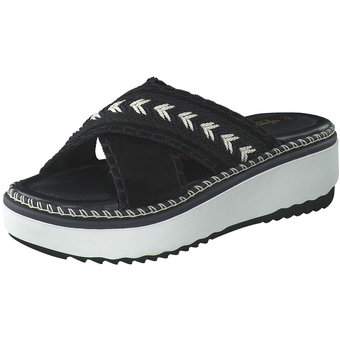 Tamaris Pantolette in schwarz
