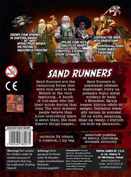 Neuroshima Hex: Sand Runners 3.0 (Erw.) (deutsch)