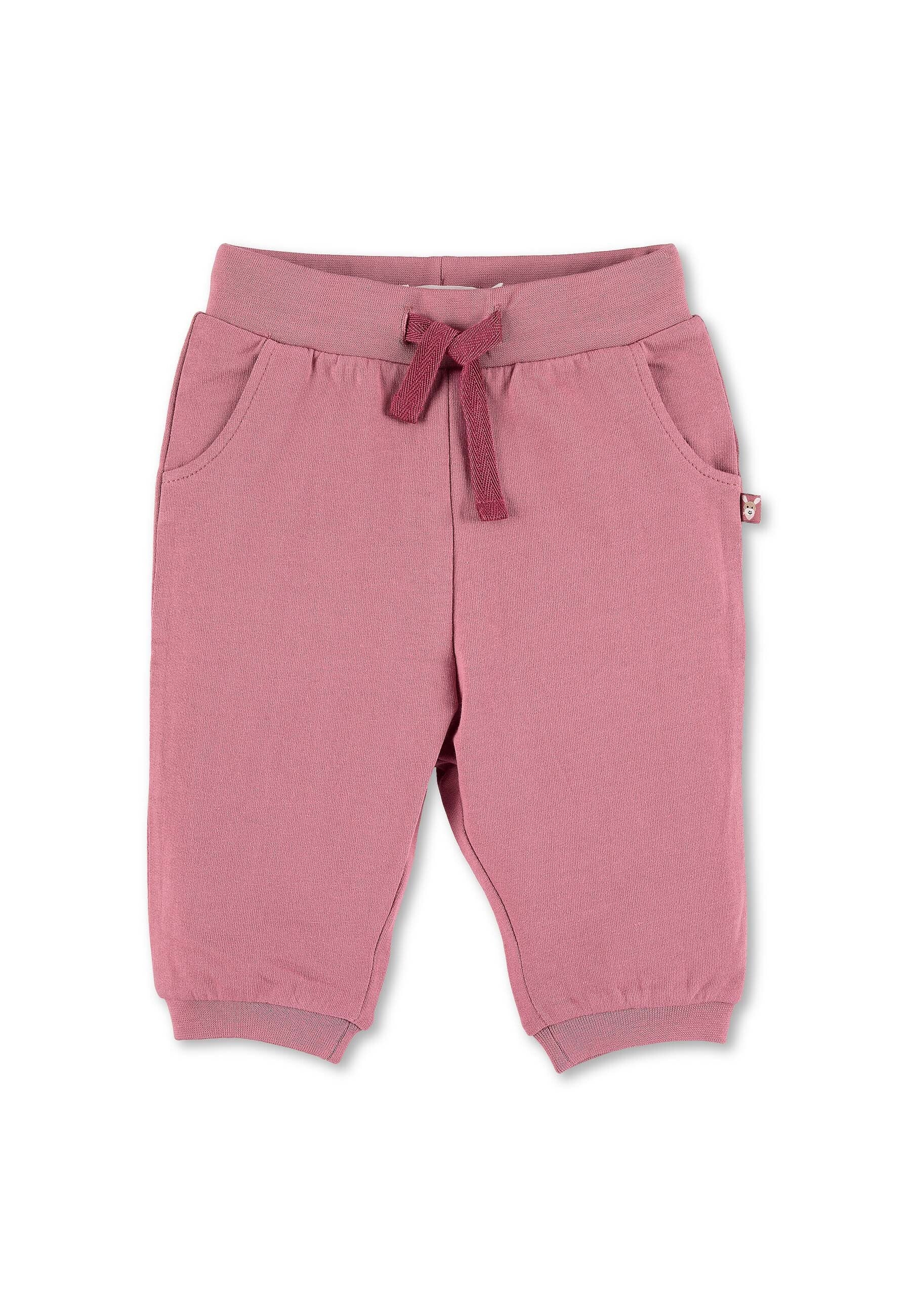 GOTS Hose aus leichtem Sweat mit Esel Emmi Patch
