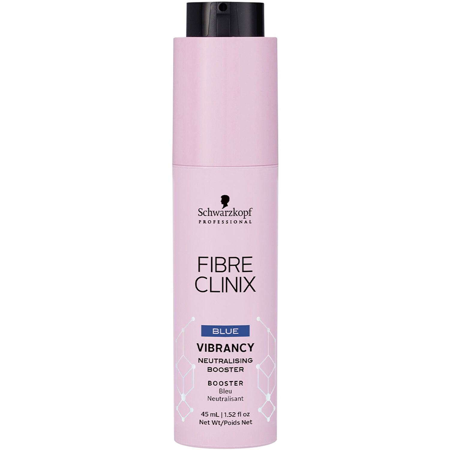 Schwarzkopf Professional Fibre Clinix Booster Bleu Neutralisant - cheveux blonds moyens à clairs - 45 ml