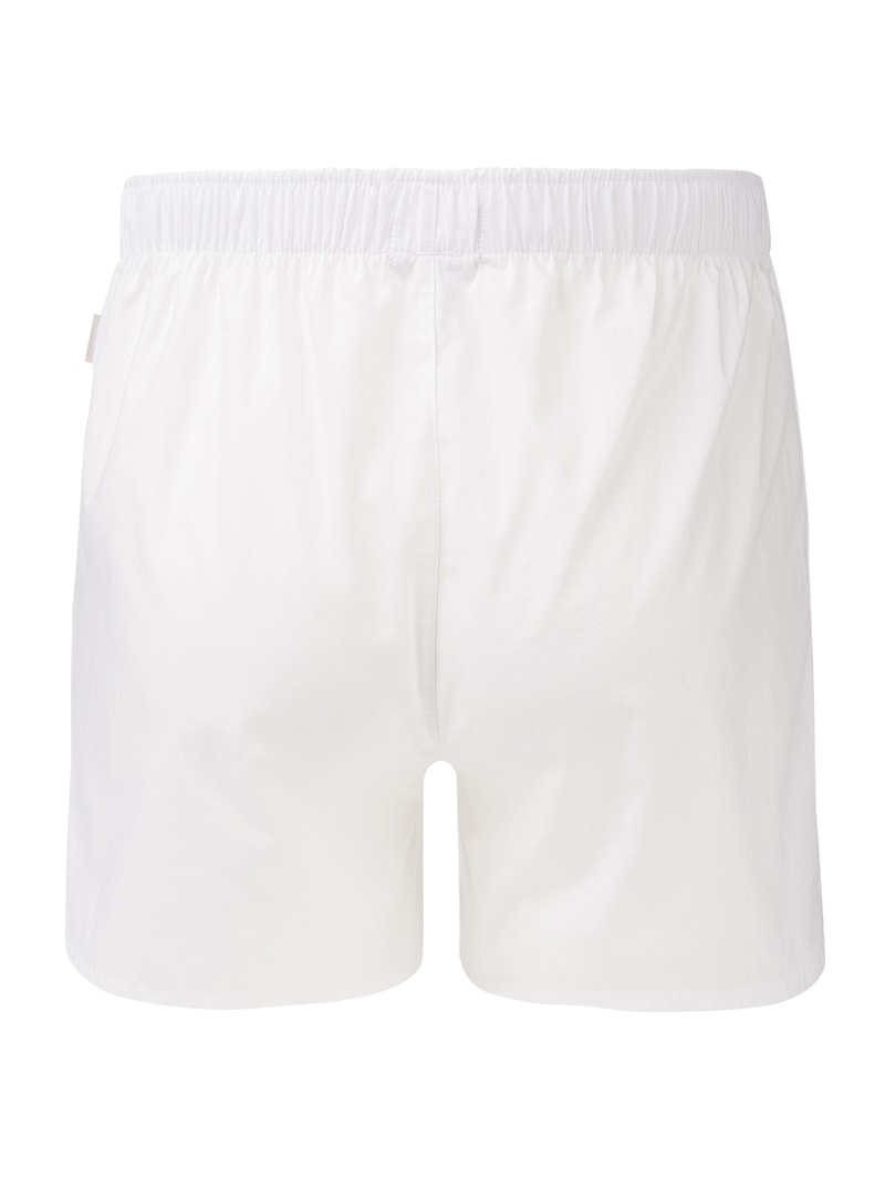 Boxershorts aus Baumwolle in weiß