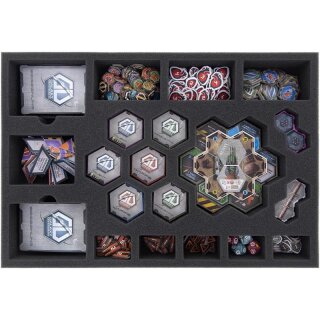 Feldherr Schaumstoff-Set für Galaxy Defenders Brettspiel-Box