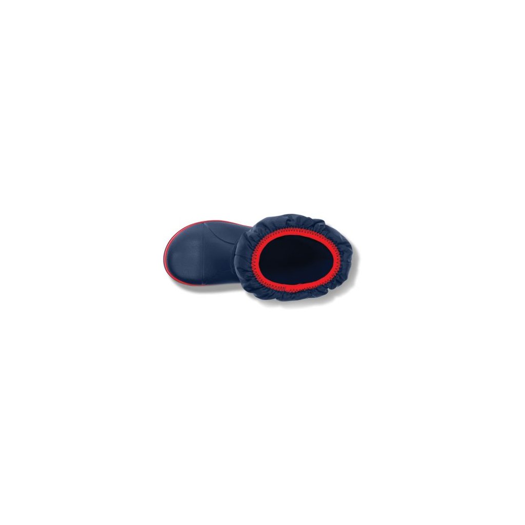 Crocs Winter Puff Boot Navy/Red Schneestiefel