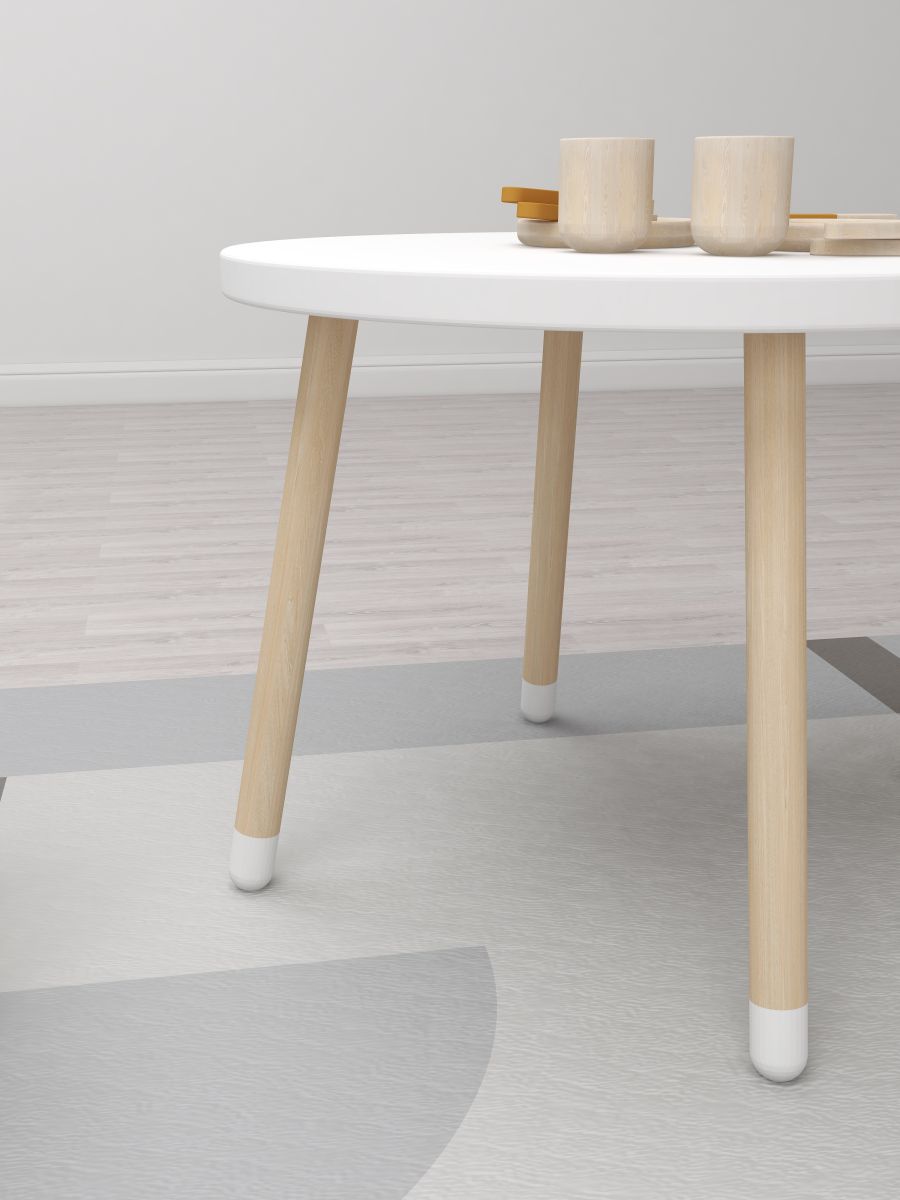 Flexa Kindertisch Dots Weiß