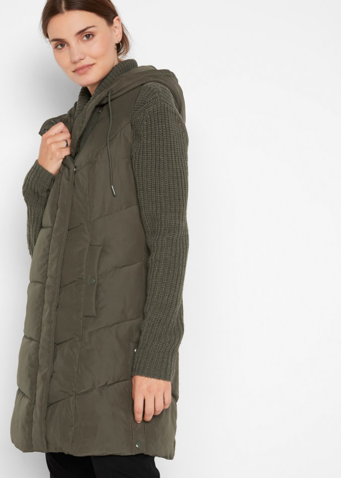 Steppweste aus recyceltem Polyester