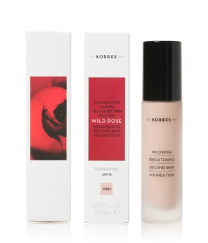 KORRES Wild Rose Second Skin Flüssige Foundation-30 ml