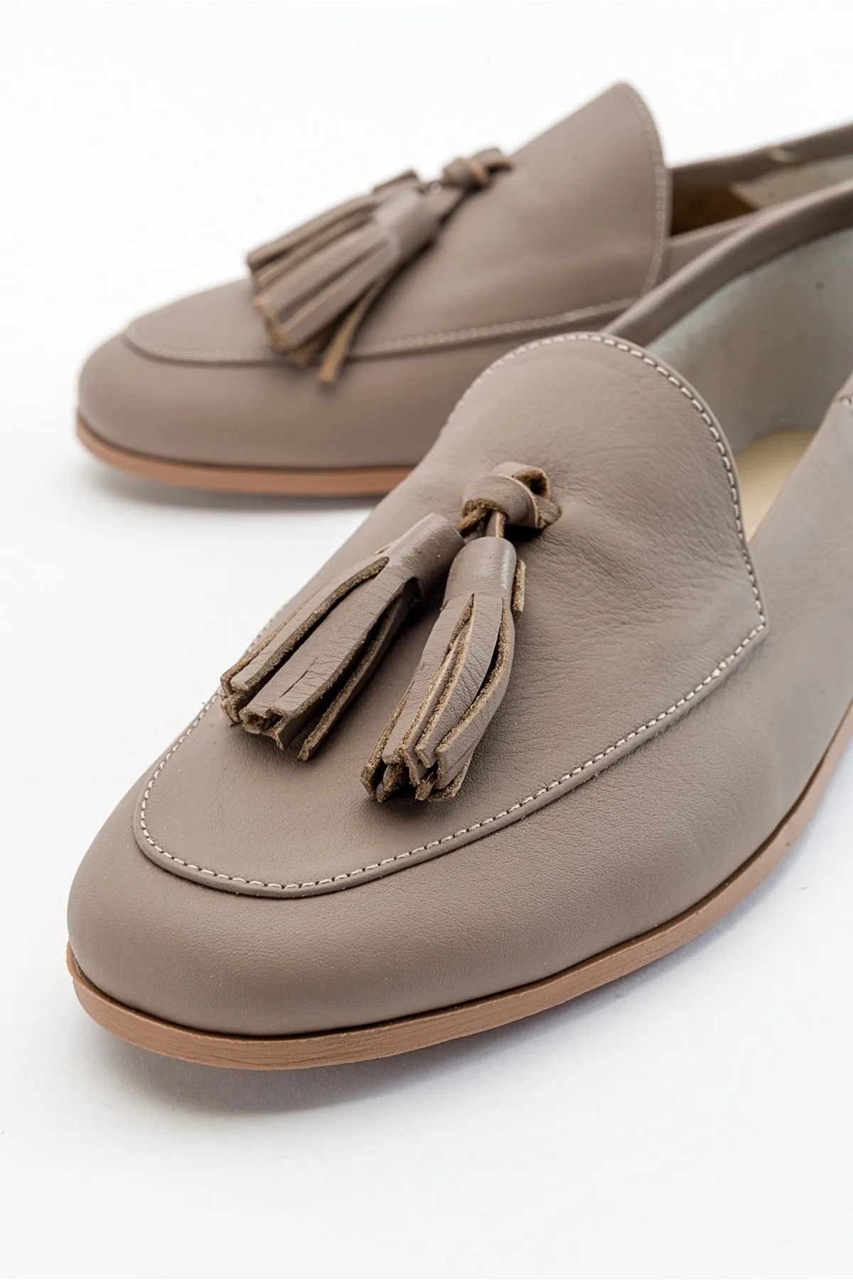 LuviShoes  F04 Stone Skin Echtlederschuhe
