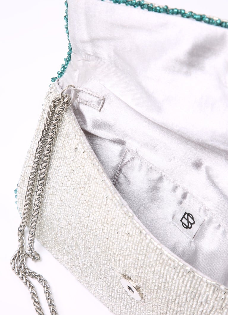 Pochette Becksöndergaard brillante ornée de strass