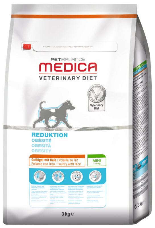 PetBalance Übergewicht PetBalance Medica Reduktion Mini Geflügel 3 kg