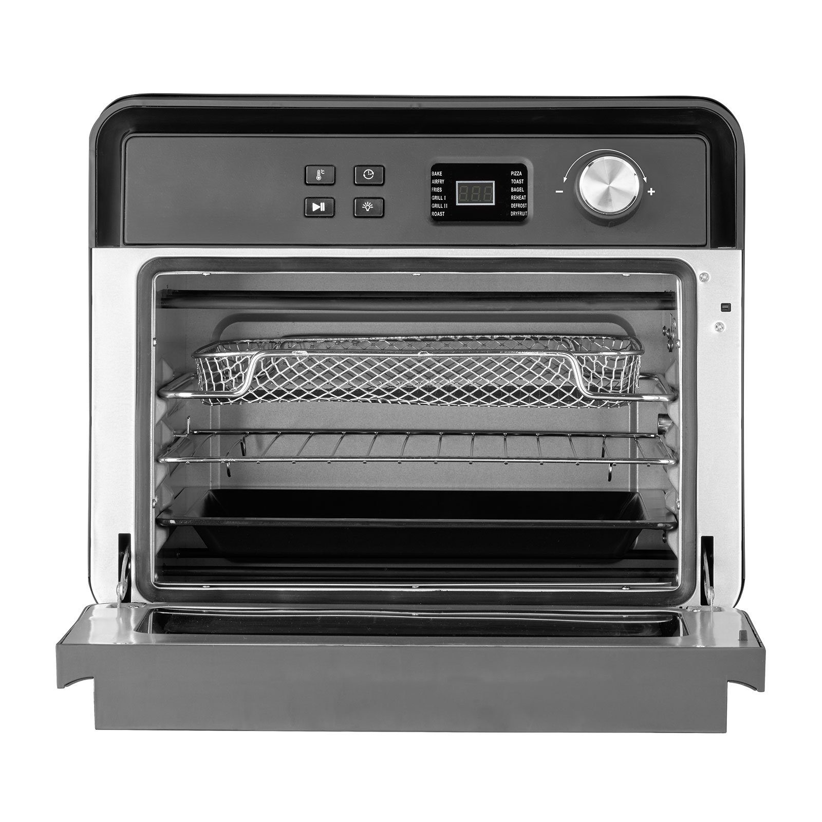 Caso Fritteuse AirFry Chef 1700, 1700 W, 22 l Volumen, 1700 W, bis 230°C, 12 Programme, Backen, Grillen