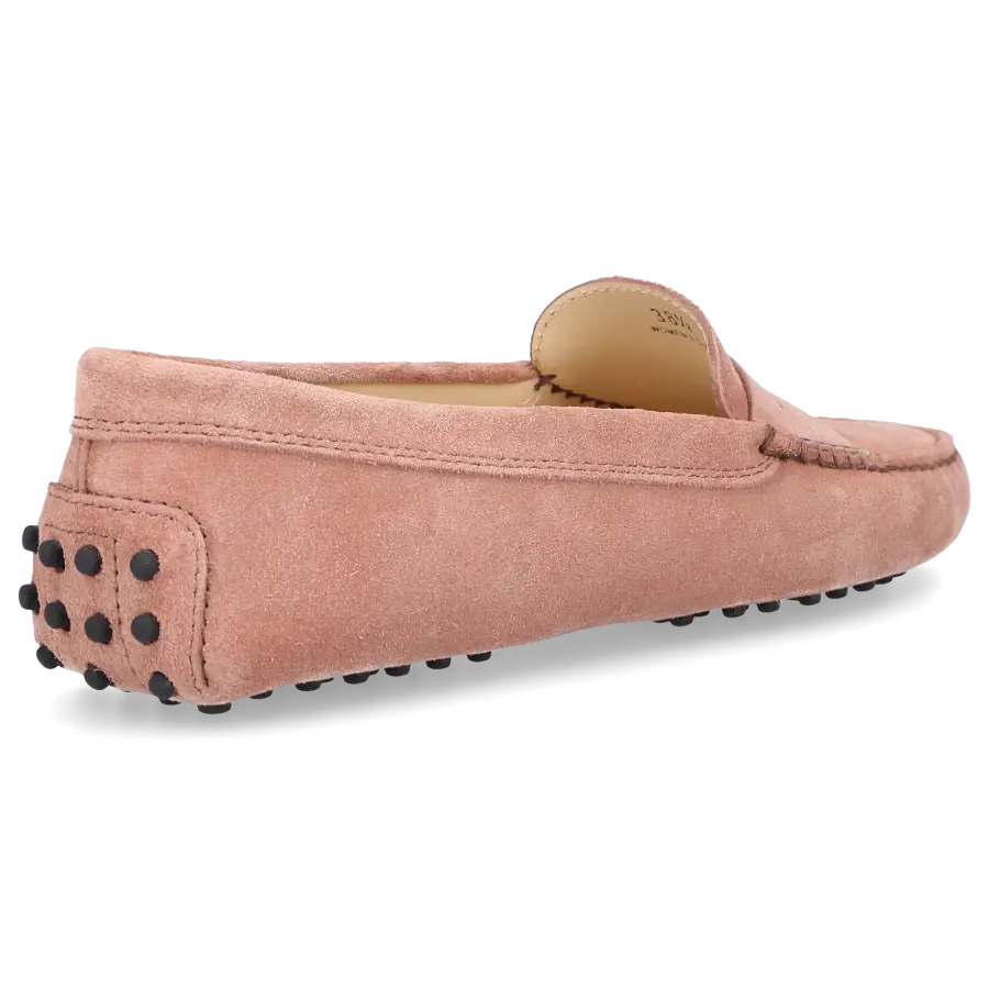 Tod's - Mokassins GOMMINI Veloursleder - pink