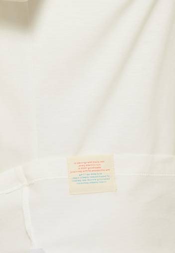 SOMWR T-Shirt T-Shirt With Slim Straw Print
