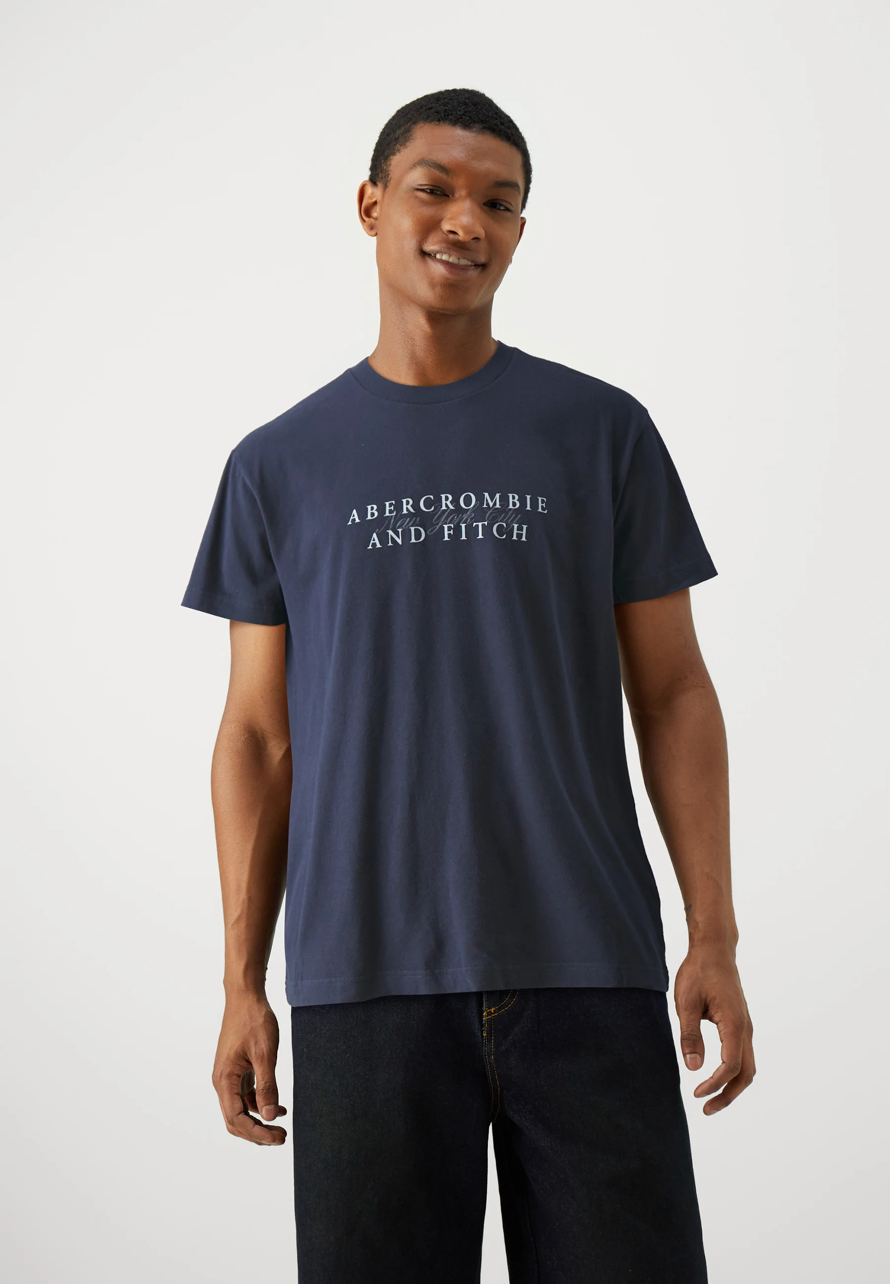 Abercrombie & Fitch CENTER CHEST PACK DE 3 - Camiseta con estampado