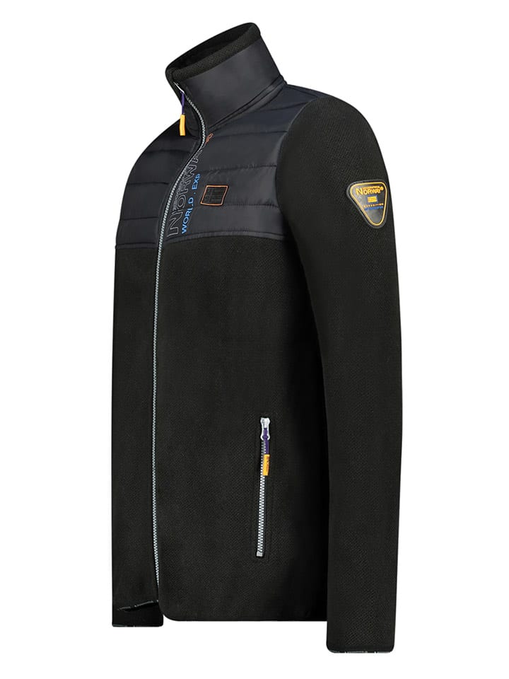 Geographical Norway Fleecejacke in Schwarz günstig kaufen