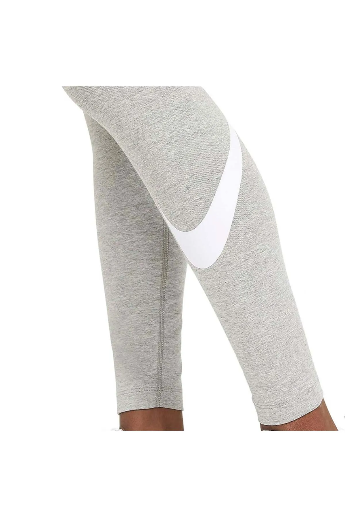 Nike  Sport-Leggings - Grau - Mittlerer Bund