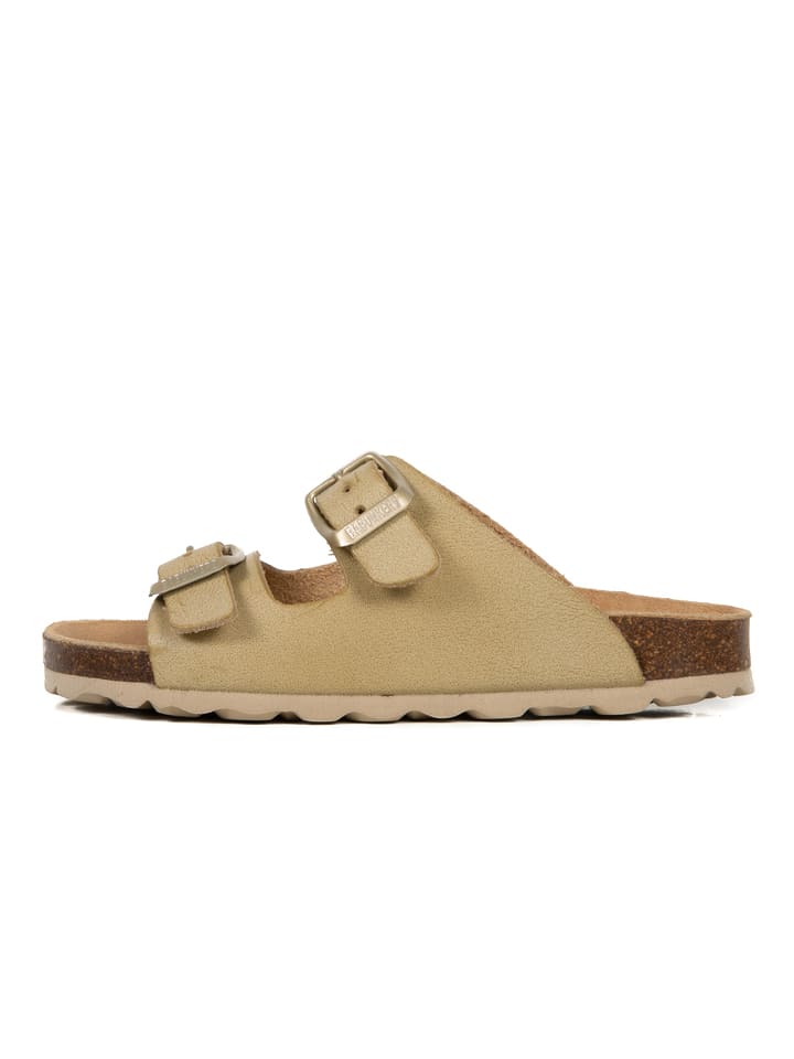 BABUNKERS Family Pantoletten in Beige günstig kaufen