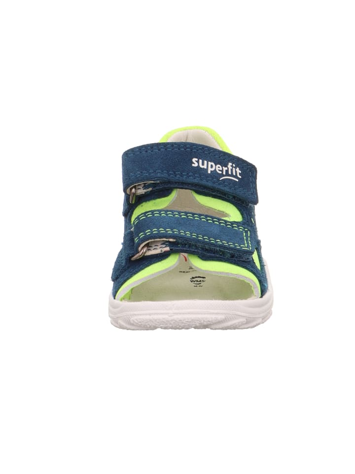 superfit Lauflernsandale FLOW in Blau/Gelb günstig kaufen