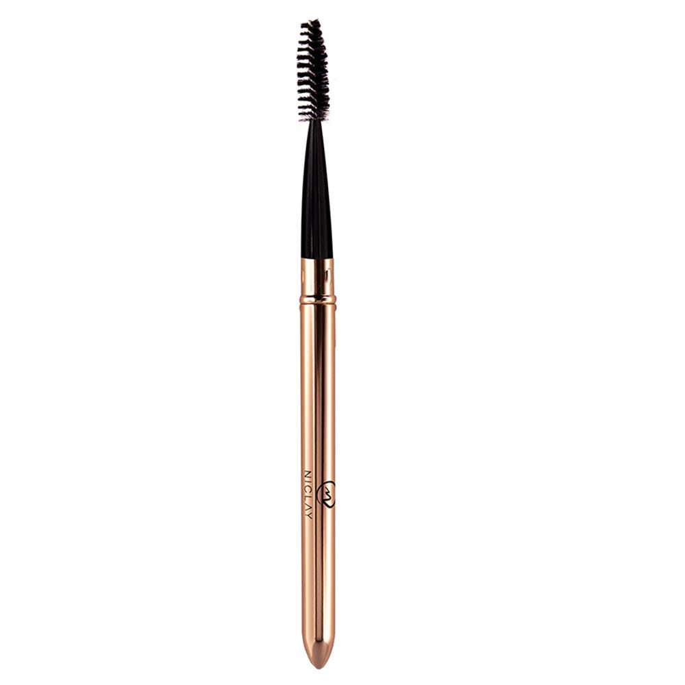 Niclay Mascarabürste mit Deckel Rosegold