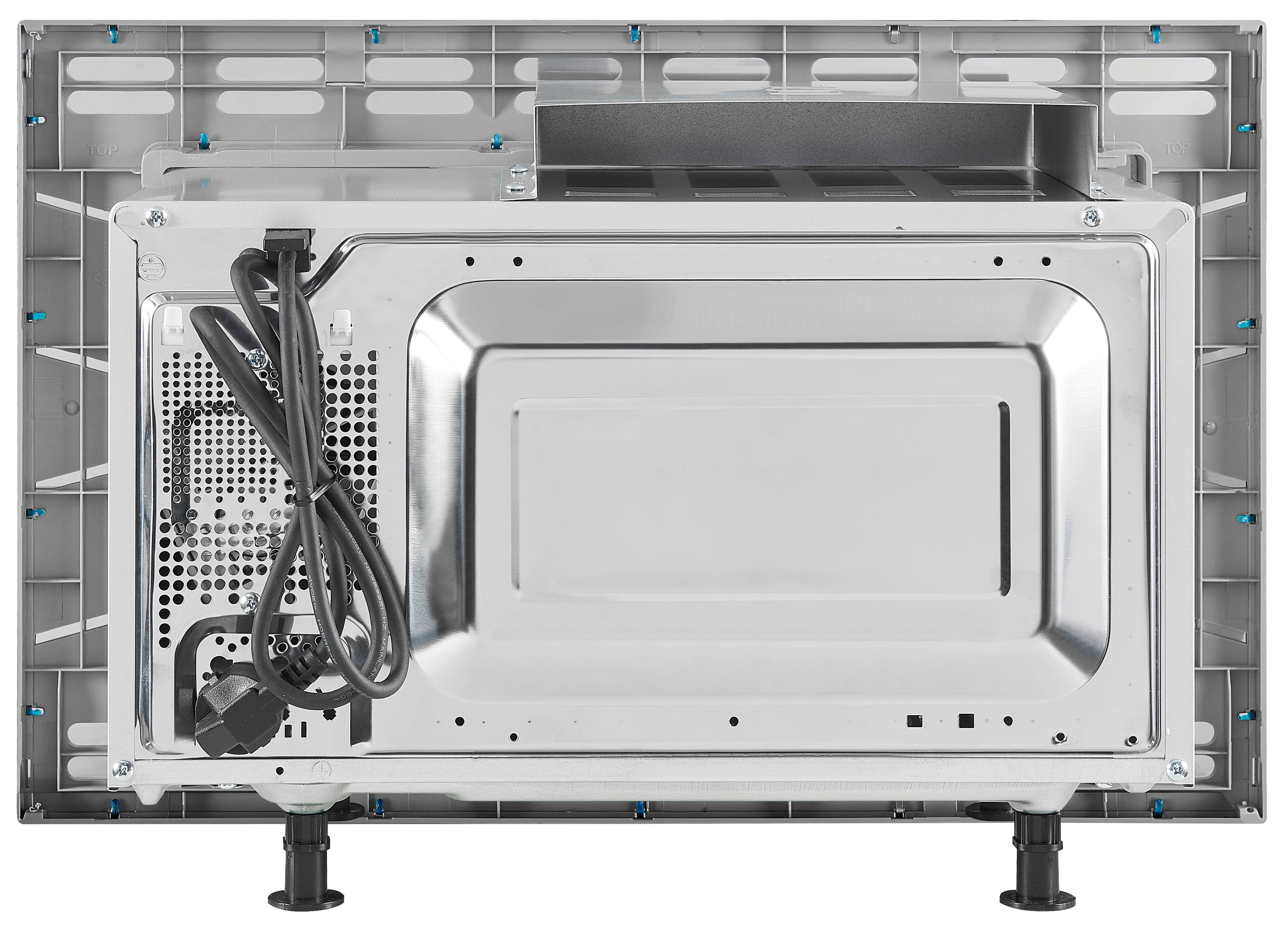 exquisit Einbau-Mikrowelle EMW 19-7, Kombifunktionen, Grill, 20,00 l, einbaufähig mit praktischen Automatikprogrammen