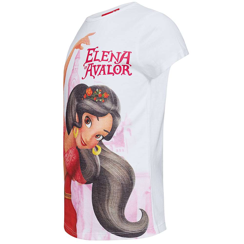 Elena von Avalor Disney Mädchen T-Shirt ER1391-white