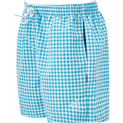 bugatti, Badeshorts, Mikrofaser, blau-weiß kariert
