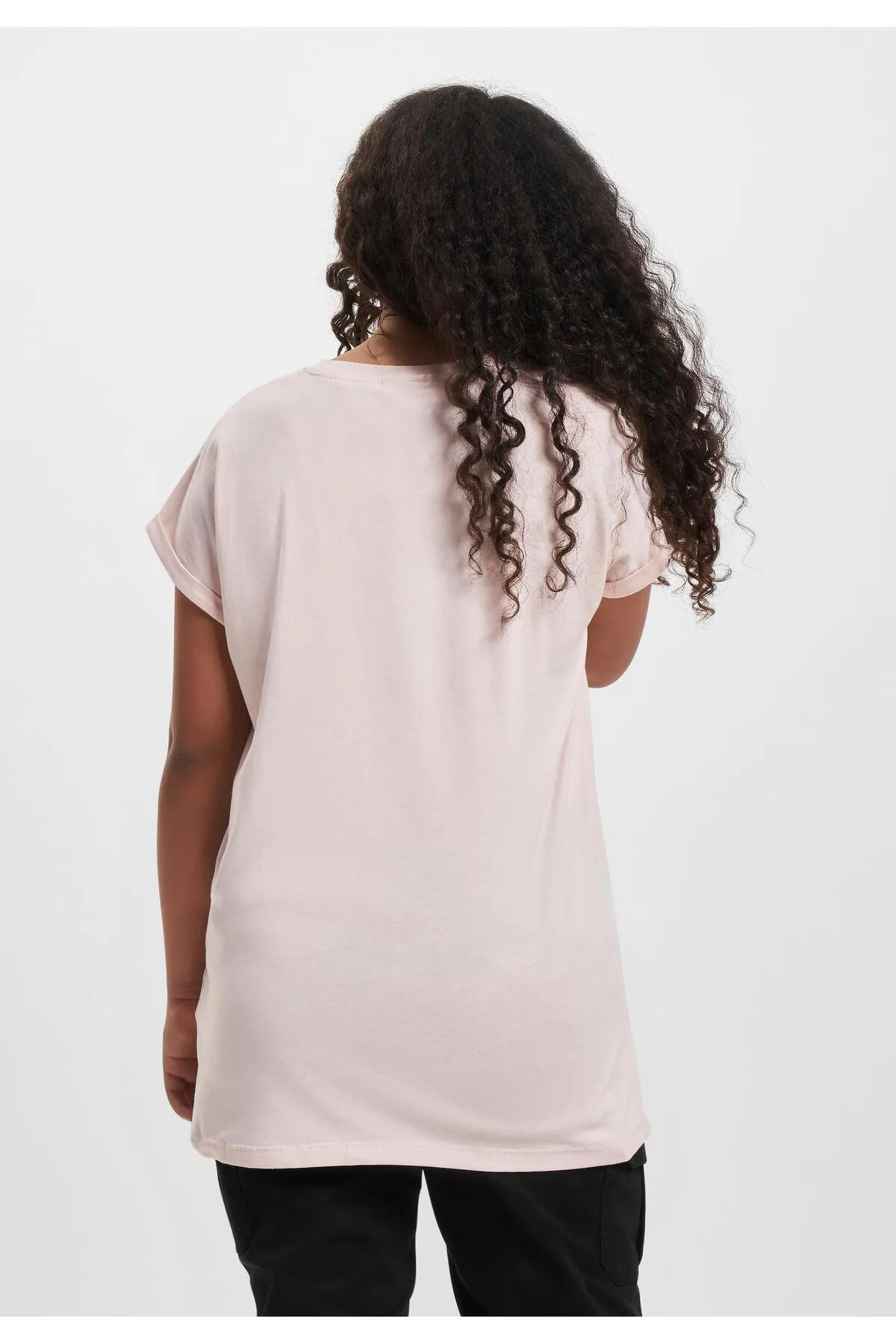 Urban Classics  Damen Girls Organic T-Shirt mit Rundhalsausschnitt
