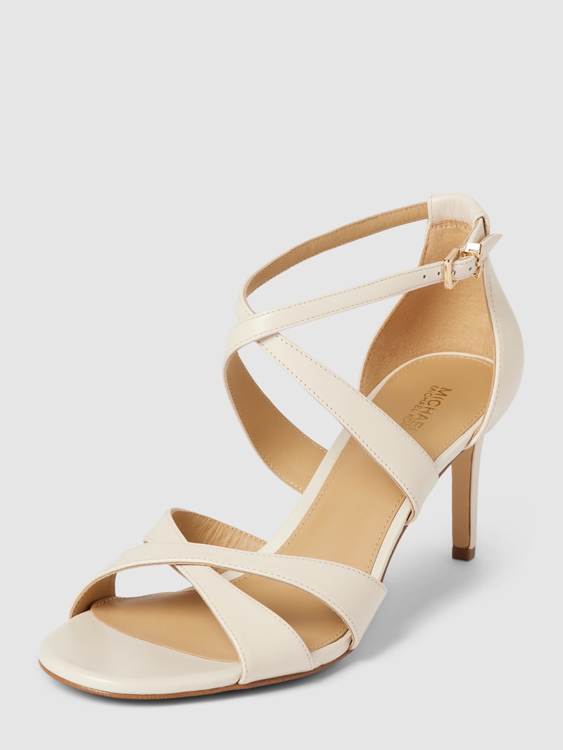 Sandaletten mit hohem Absatz Modell 'KINSLEY' in offwhite