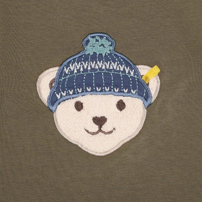 T-Shirt langarm, khaki für Jungs