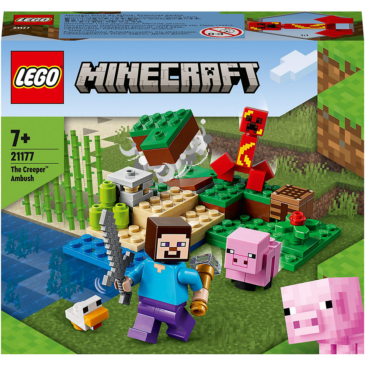 LEGO® Minecraft 21177 Der Hinterhalt des Creeper™