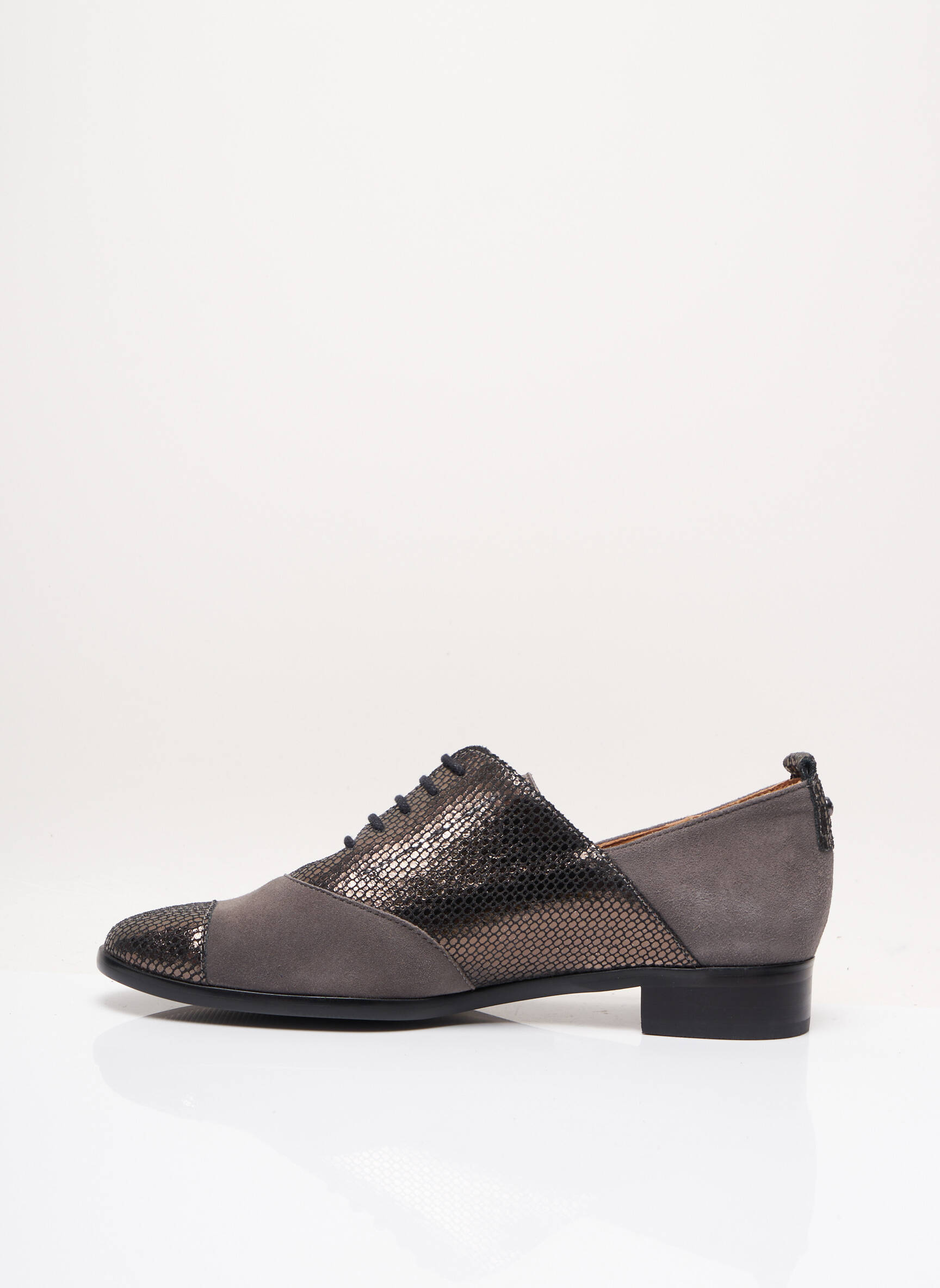 Emilie Karston Derby Femme couleur gris