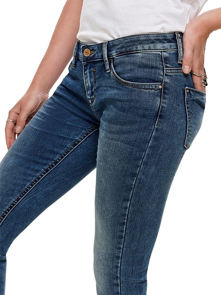 ONLY Jeans ONLCORAL LIFE SL SK JNS BB CRYA041 skinny in Blau günstig kaufen W30/L32