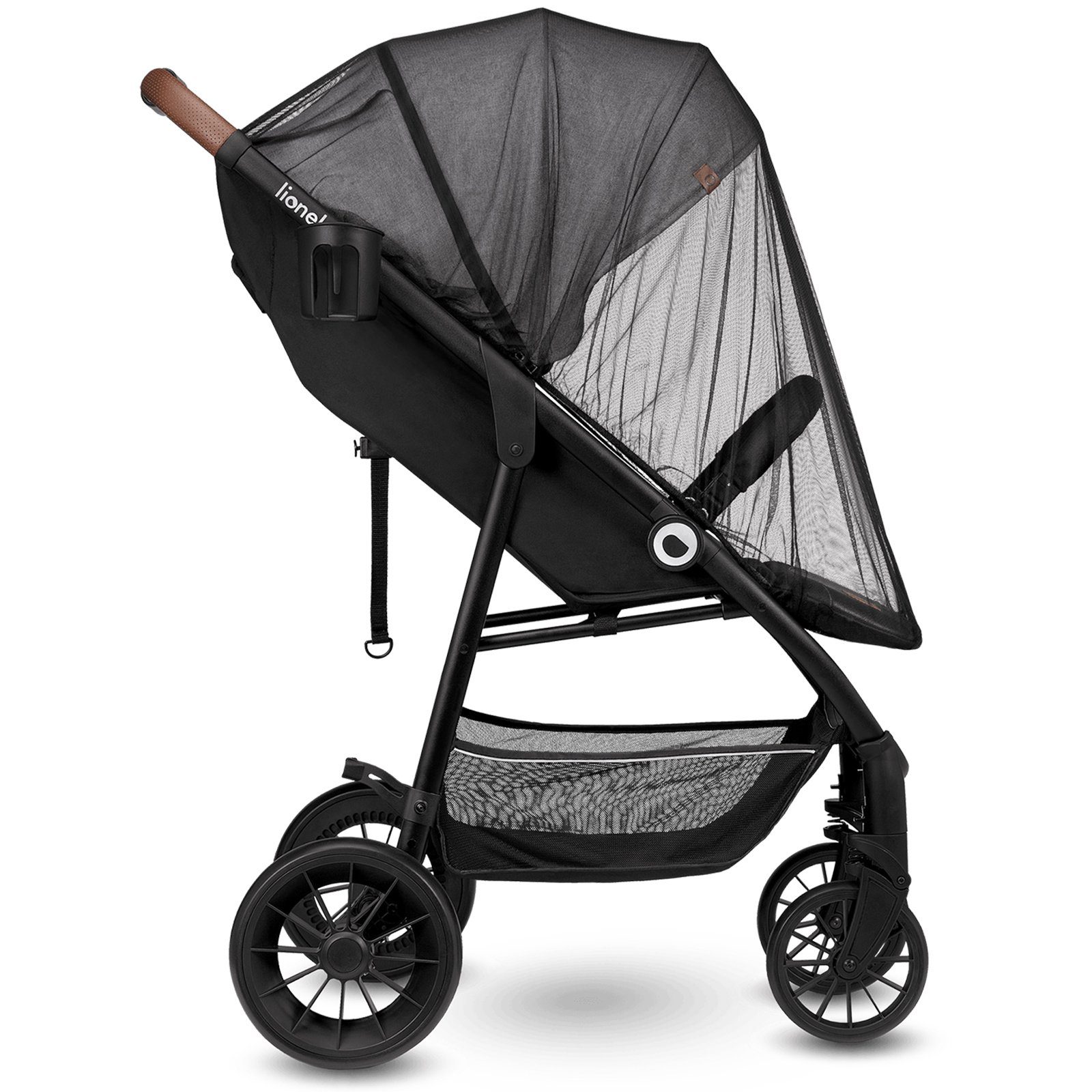 lionelo Kinder-Buggy Zoey, Moskitonetz Große EVA-Räder bis 15 Kg Sonnenschutz