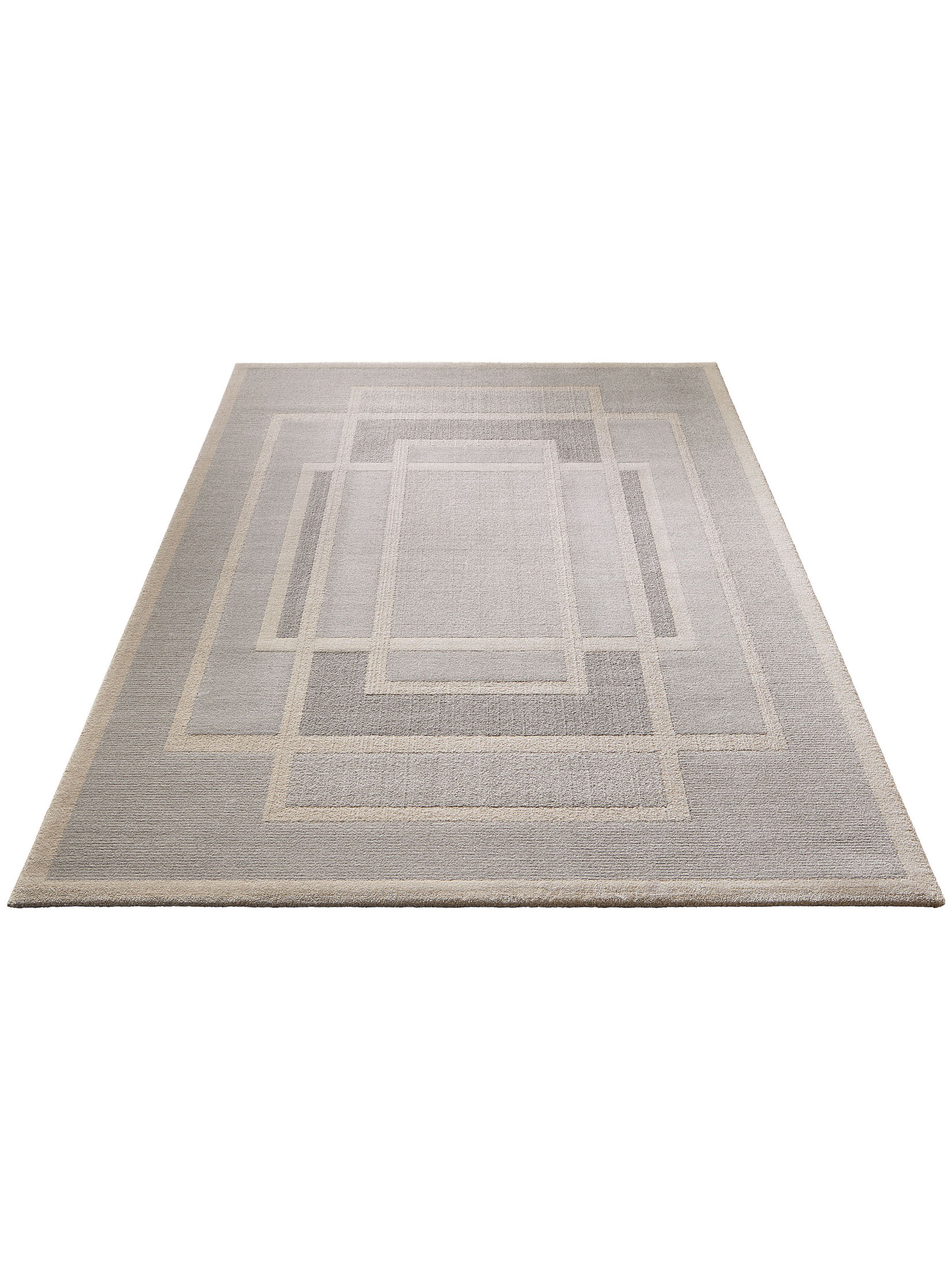Tamdrup Moderner Teppich, Silber