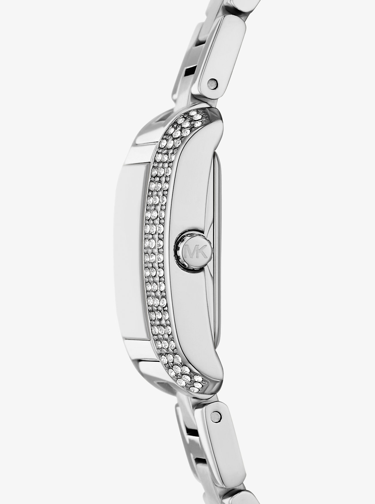 Mini Emery sølvfarget klokke og armbånd gavesett - SØLV