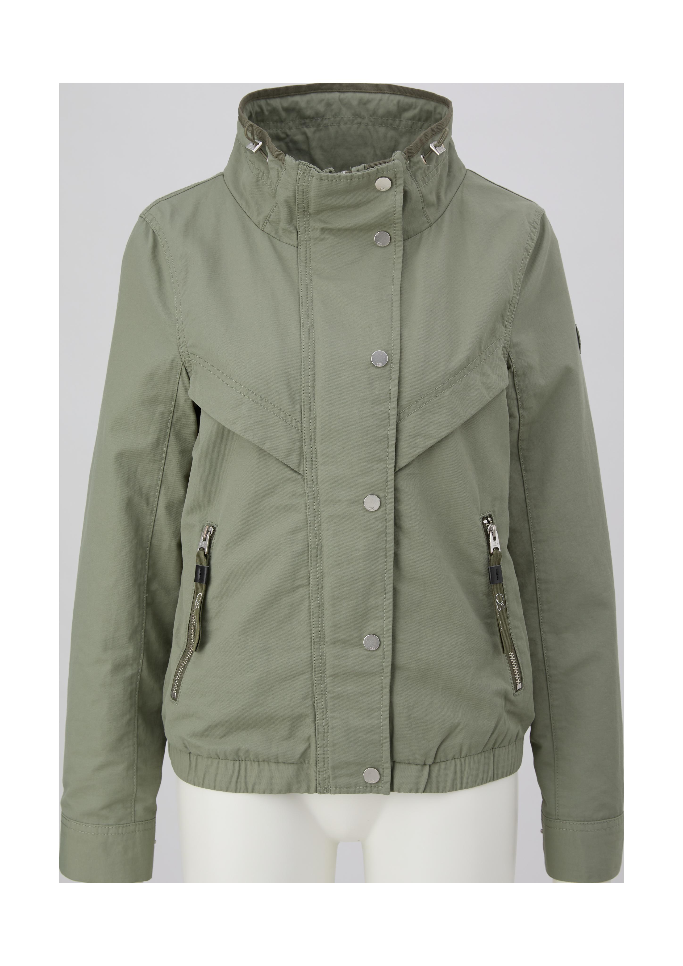 Twilljacke mit Stehkragen  2123939-7807