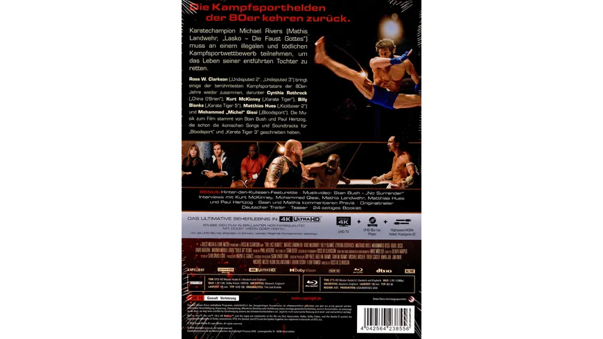 The Last Kumite - 2-Disc Limited Collector's Mediabook (4K Ultra HD + Blu-ray)