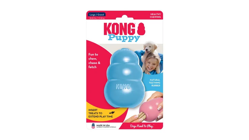 KONG Hundespielzeug Puppy L 10 cm