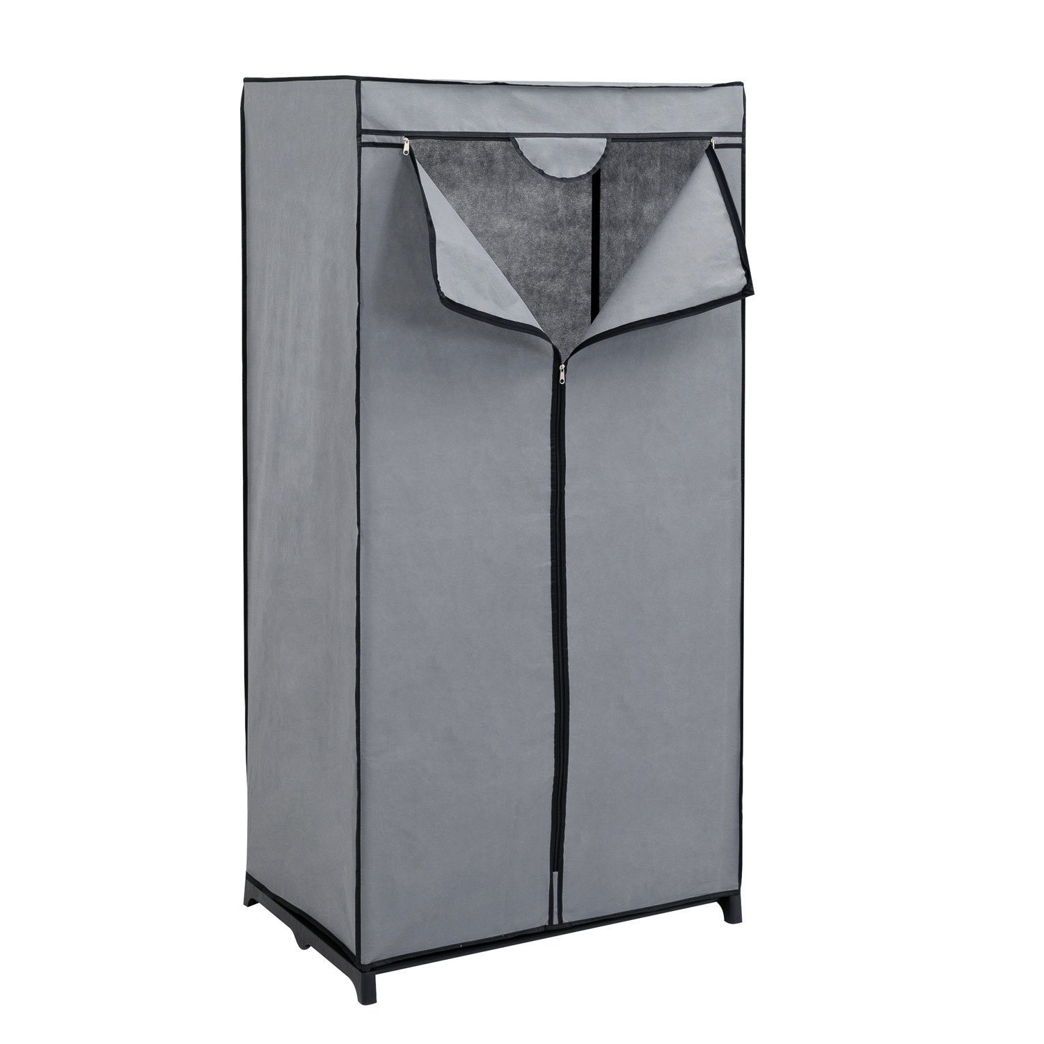 Testrut Kleiderschrank Kleiderschrank 75x150x50 Faltbarer Stoff-Kleiderständer Schrank