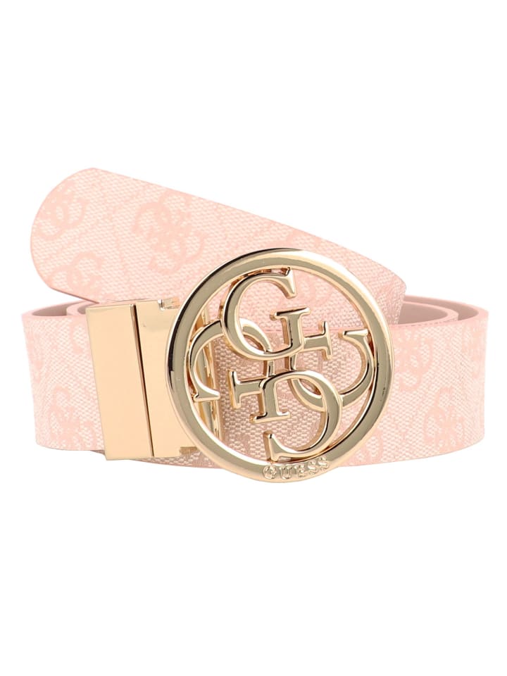 Guess Noelle Wendegürtel Leder in sand günstig kaufen 90 cm