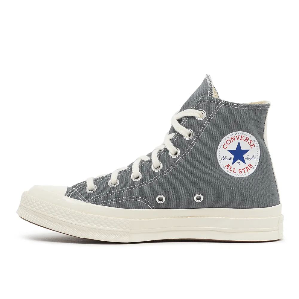 Comme des Garcons Play x Converse Chuck Taylor 1970s Hi P1K122-1 / grau