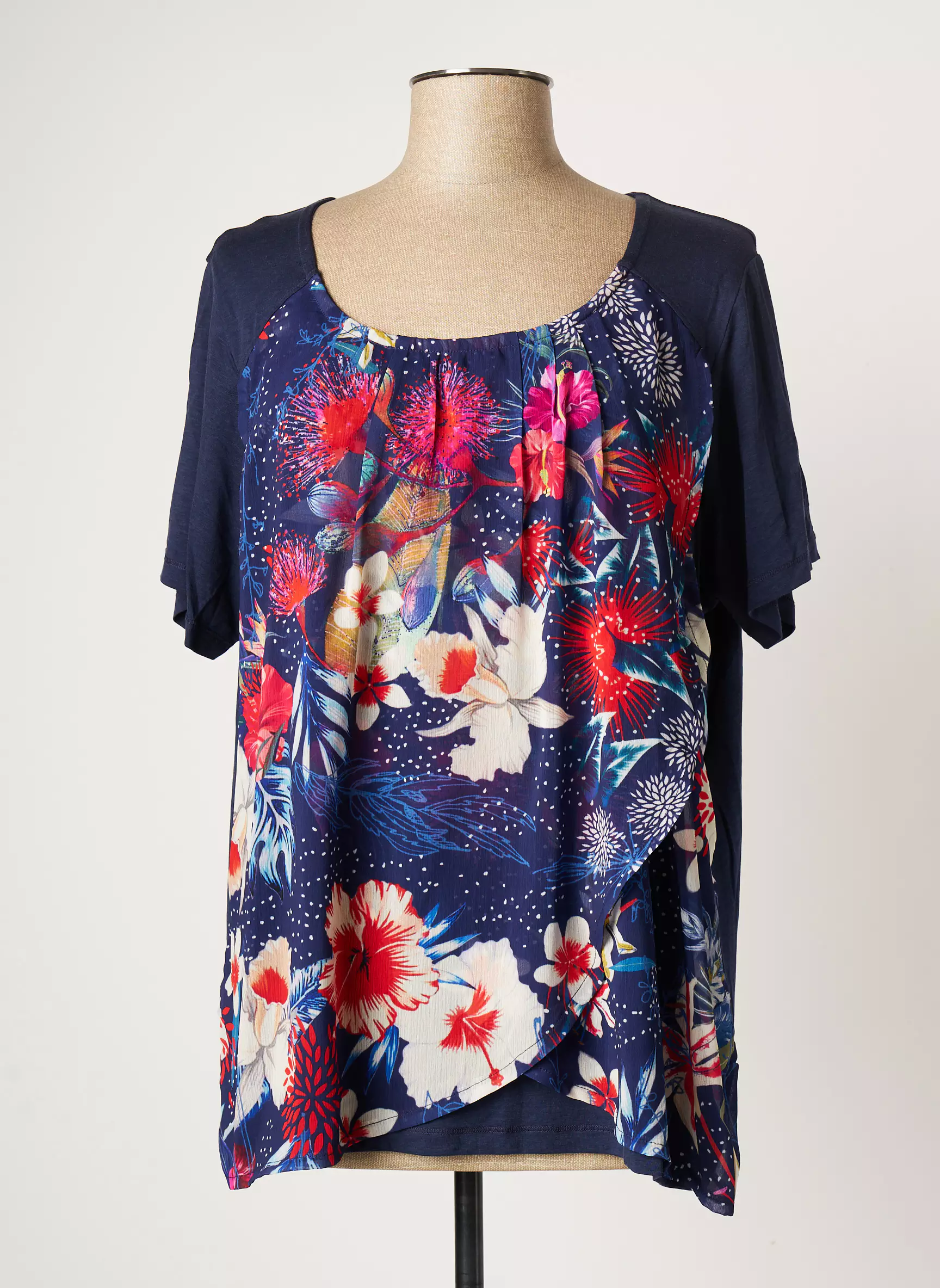 Bagoraz Tshirts Femme couleur bleu