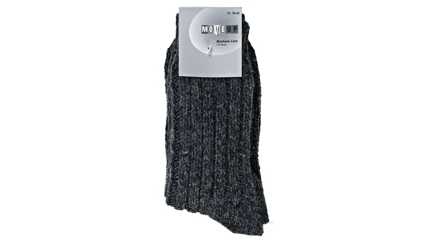 Move Up Herren Socken Norge dunkelgrau