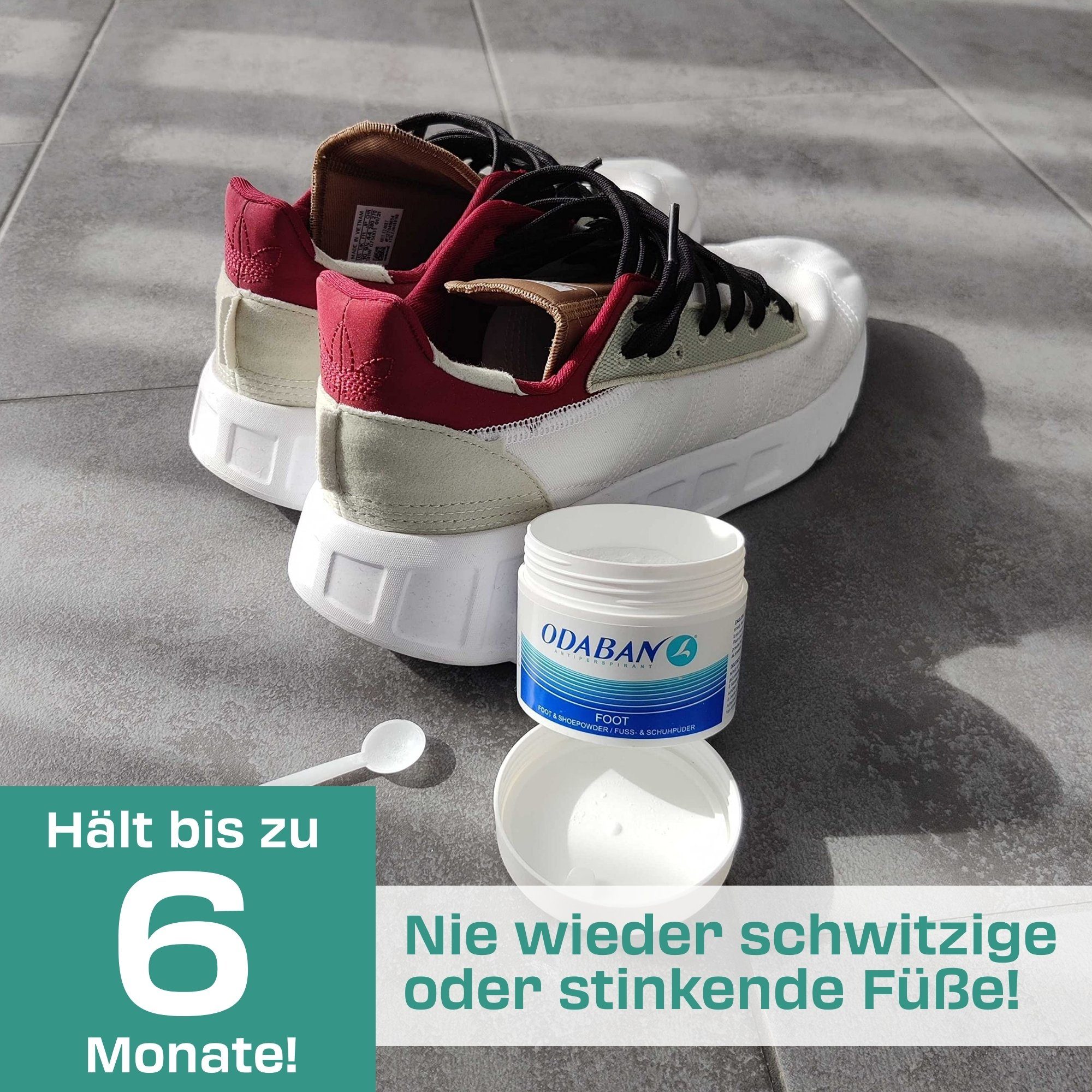 Odaban Deo-Set odaban® Komplett Set gegen Schwitzen & Schweißgeruch, 1-tlg.