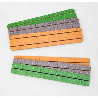 Wooden card holder (orange)