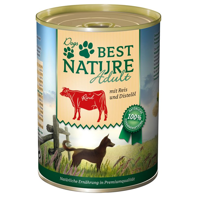 Sparpaket Best Nature Dog Adult 12 x 400 g